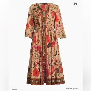 NWT Women's Kobi Halperin Designer Florals & Prints Dress